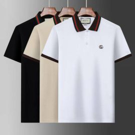 Picture of Gucci Polo Shirt Short _SKUGucciM-3XLgyx801620282